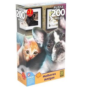 Puzzle Melhores Amigos 200 Peças Grow