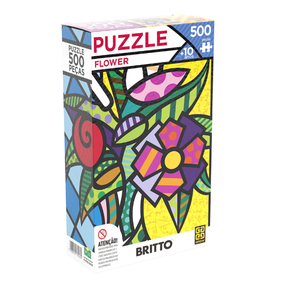 Jogo Quebra Cabeca Puzzle 200 Pecas Mapa do Brasil +7 Anos - Grow