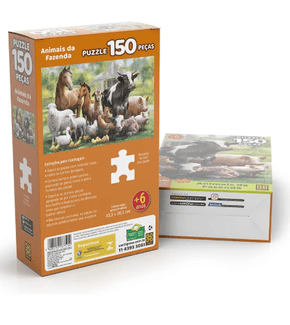 Quebra-Cabeça – Puzzle Panorama – Animais Disney – 350 Peças