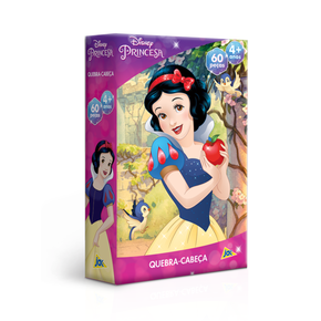 Quebra Cabeça Branca de Neve Disney Princesa 60 Peças Toyster