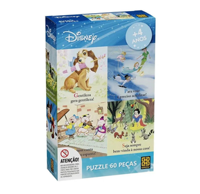 Quebra-Cabeça Disney 60 PEÇAS Grow