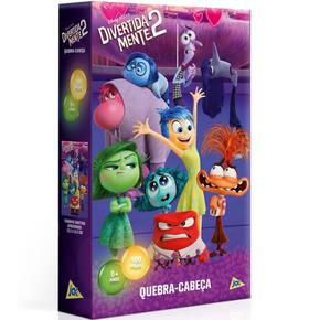Quebra Cabeça Divertidamente 2 Edição Especial Disney 100 Peças Toyster