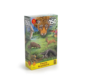 Quebra-Cabeça Panorama Disney Animais 350 Peças - Grow