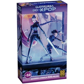 Quebra Cabeça Guerreiras do K-Pop 500 Peças Grow