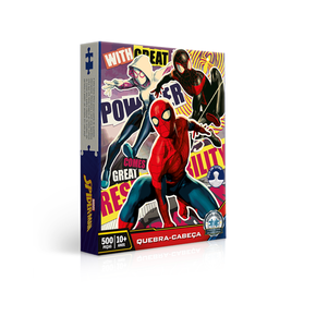 Quebra Cabeça Homem Aranha Edição Especial 500 Peças Toyster