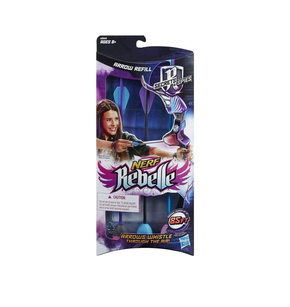 Refil Nerf Rebelle 12 Dardos Flecha Hasbro