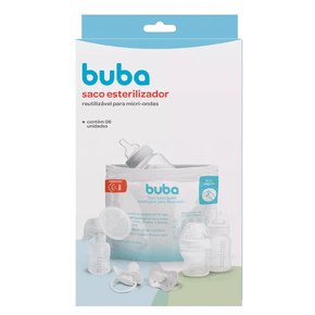 Saco Esterilizador Reutilizável Para Micro-Ondas Buba