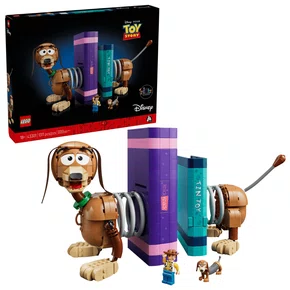 Suporte para Livros do Cachorro Slinky Toy Story Lego Disney 