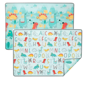 Tapete Infantil Dobrável Dupla Face Baby Dino Buba