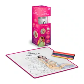 Tapete Mágico Para Colorir Disney Princesa Multilaser