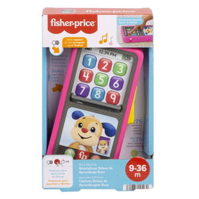 Telefone Deluxe de Aprendizagem Rosa Fisher-Price Mattel