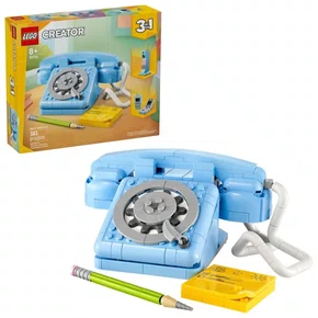 Telefone Retrô Lego Creator 3 em 1