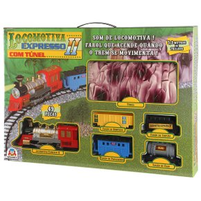 Ferrorama Trem Brinquedo Menino Express Locomotiva Promoção