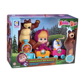 Trenzinho Masha e o Urso Cotiplás