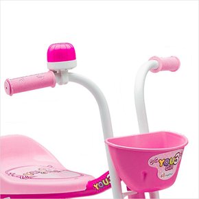 Triciclo Infantil Velobaby Rosa - TotalBaby Store