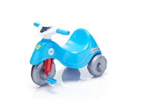 Triciclo Infantil Bandeirante Velobaby Passeio e Pedal Azul – Babytunes