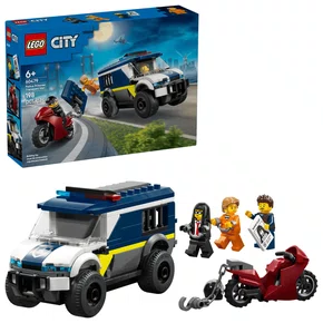 Van de Transporte de Prisioneiros da Polícia Lego City 