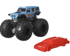 Veículo Monster Trucks Brilha no Escuro Surpresa Mattel - Fátima Criança