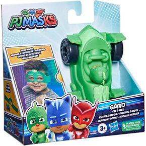 Veículo Lagartixomóvel e Máscara PJ Masks Gekko Hasbro