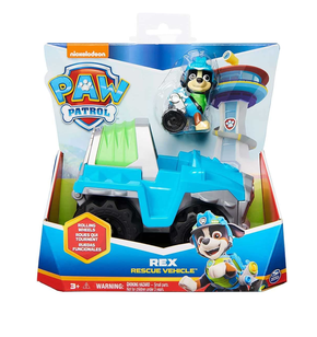 Boneco Rex e Veículo Patrulha Canina Sunny