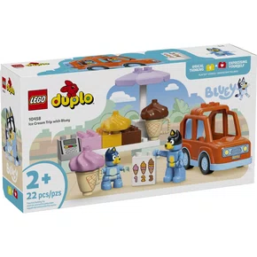 Viagem do Sorvete com Bluey Lego Duplo