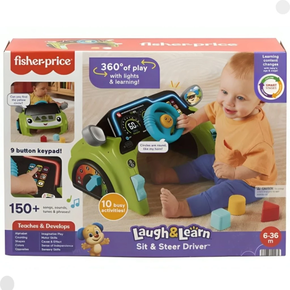 Volante de Atividades Interativas Aprender  e Brincar Fisher Price Mattel