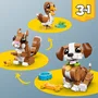 Animais Adoráveis Cachorrinho Brincalhão Lego Creator 3 em 1