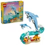 Animais Marinhos Golfinhos Lindos Lego Creator 3 em 1