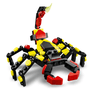 Animais Selvagens Aranha Surpreendente Lego Creator 3 em 1
