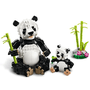 Animais Selvagens Família de Pandas Lego Creator 3 em 1