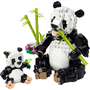 Animais Selvagens Família de Pandas Lego Creator 3 em 1