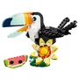 Animais Selvagens Tucano Tropical Lego Creator 3 em 1 