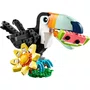 Animais Selvagens Tucano Tropical Lego Creator 3 em 1 