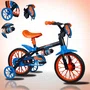 Bicicleta Aro 12 Power Rex Caloi Nathor