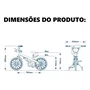 Bicicleta Aro 12 Power Rex Caloi Nathor