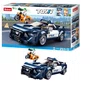 Blocos de Montar Carro de Polícia Cubic Multikids