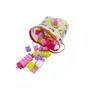 Blocos de Montar Saco com 80 Peças Coloridas Cubic Jr Multikids