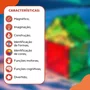 Blocos Magnéticos 14 Peças MagForma Steam Toy 