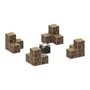 Blocos Magnéticos Mineblocks 17 Blocos Multikids