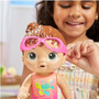 Boneca Baby Alive Bebê Piscina Morena Hasbro
