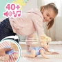 Boneca Baby Alive Engatinha e Brinca Loira Harper Hugs Hasbro
