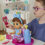 Boneca Baby Alive Sudsy Styling Morena Salão de Beleza de Espuma Hasbro