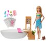 Boneca Barbie Banho de Espuma Mattel