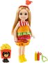 Boneca Barbie Chelsea Fantasia de Hambúrguer Mattel