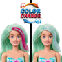 Boneca Barbie Color Reveal Sereia Surpresa Mattel