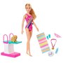 Boneca Barbie Dreamhouse Adventures Nadadora com Pet Mattel