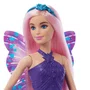 Boneca Barbie Fada Asas Roxa Mattel