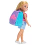 Boneca Barbie Family & Friends Club Chelsea Mochila de Cupcakes Mattel