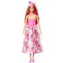 Boneca Barbie Fantasia Donzela Vestido de Sonho Rosa Mattel