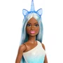 Boneca Barbie Fantasia Unicórinio Azul Mattel